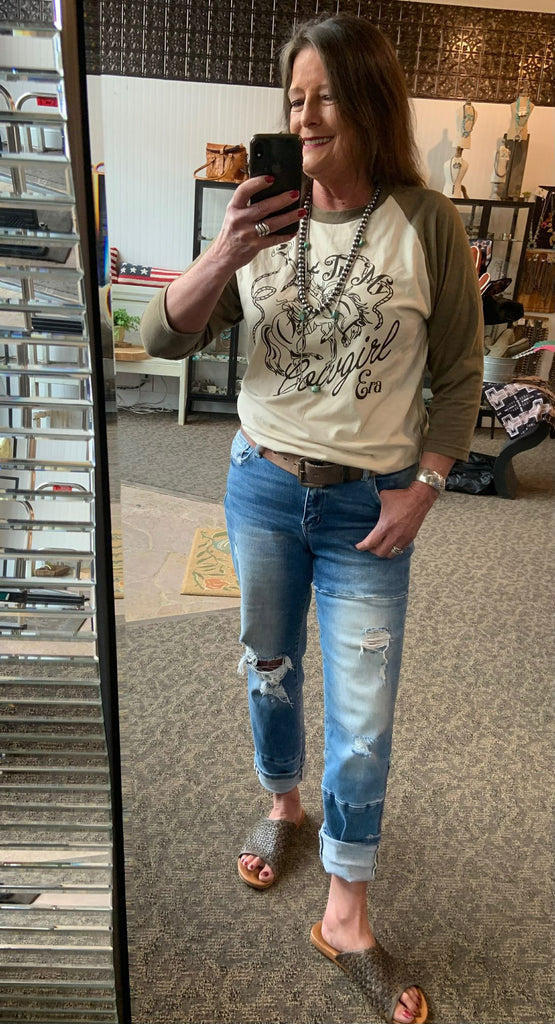 Rodeo Quincy In my Cowgirl Era Baseball TShirt - S to 3X