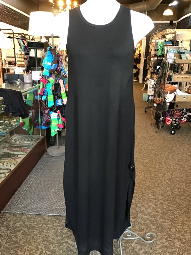 Black Maxi Knit Tank Dress - Small to 3X