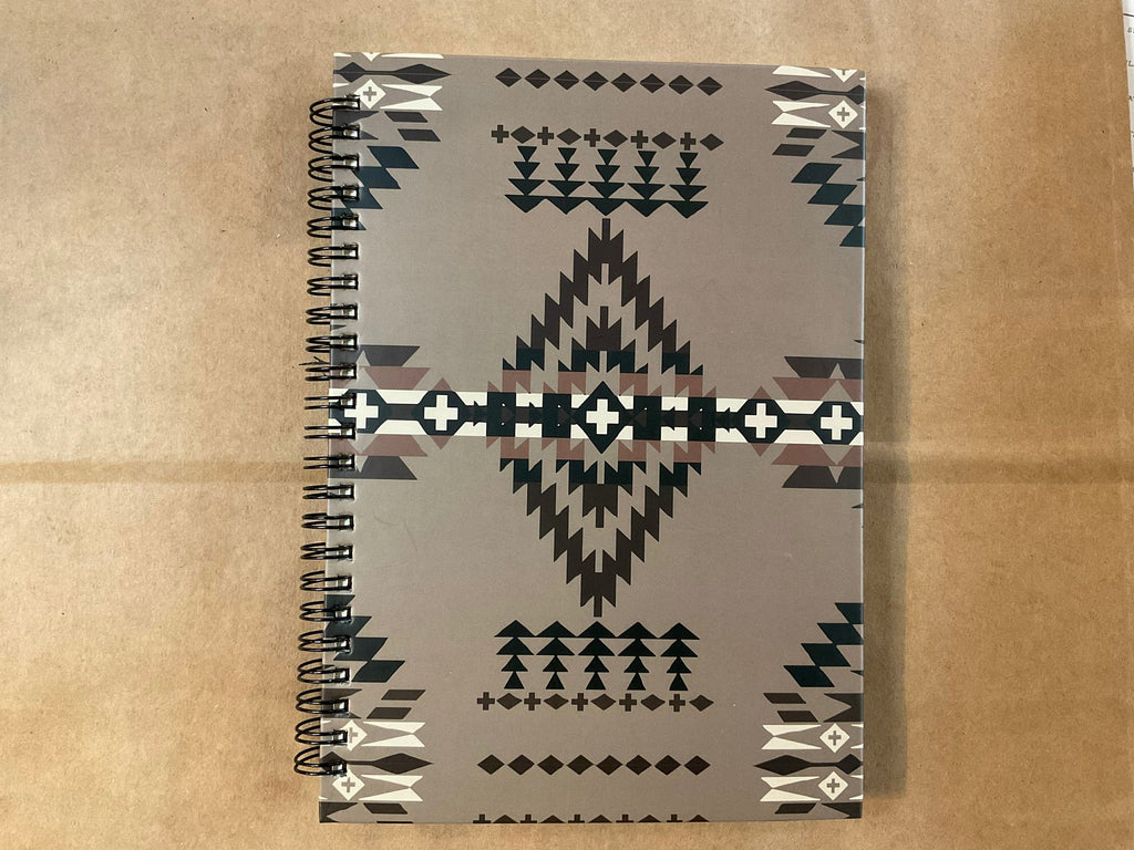 Tan Aztec Notebook