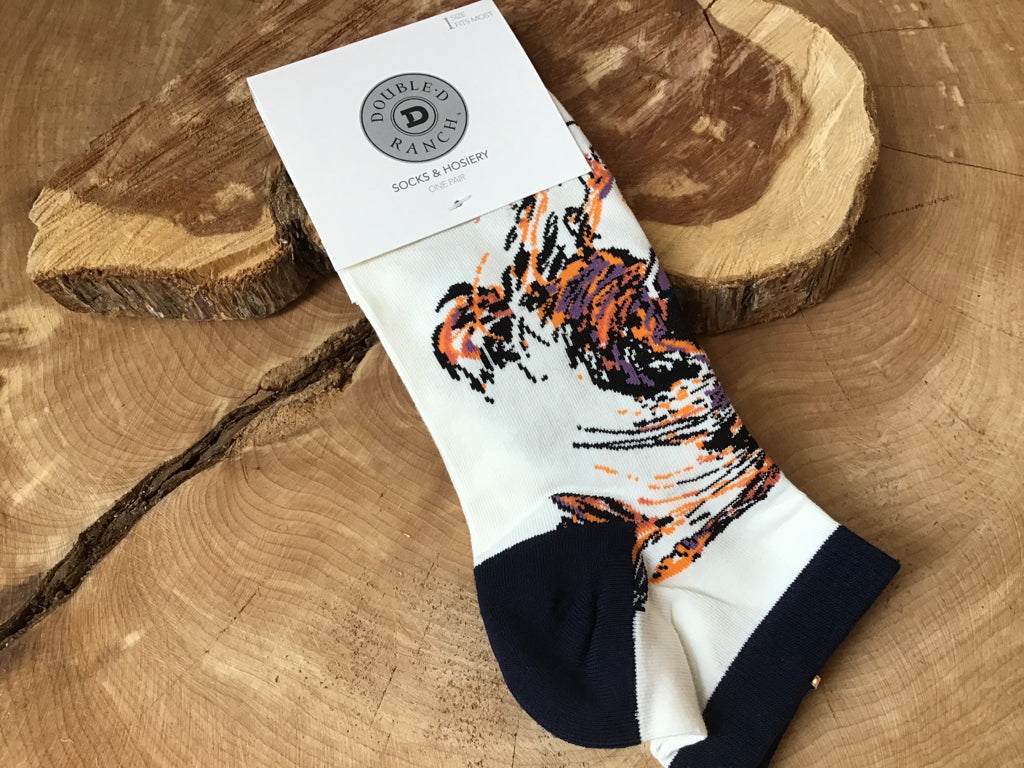 Double D Ranch Up & Over Socks