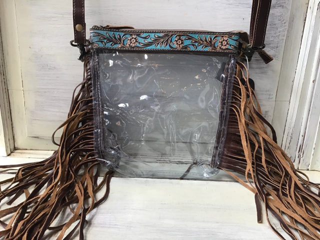 Tooled Top Clear Stadium Crossbody