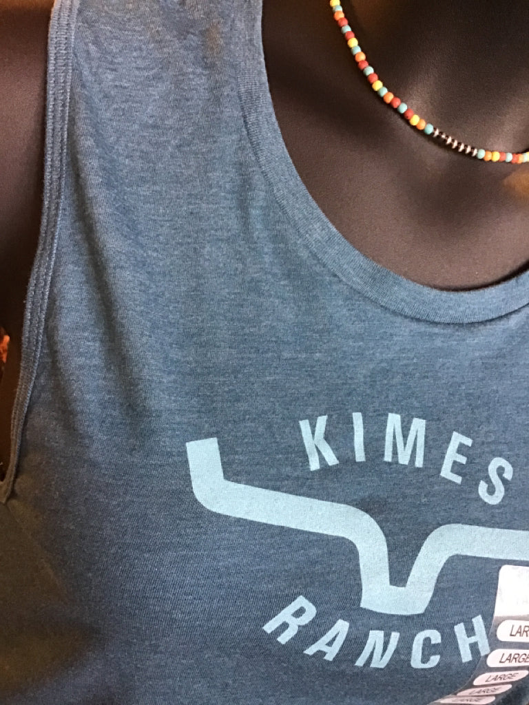 Kimes Teal Tonality Tank - S to 2X