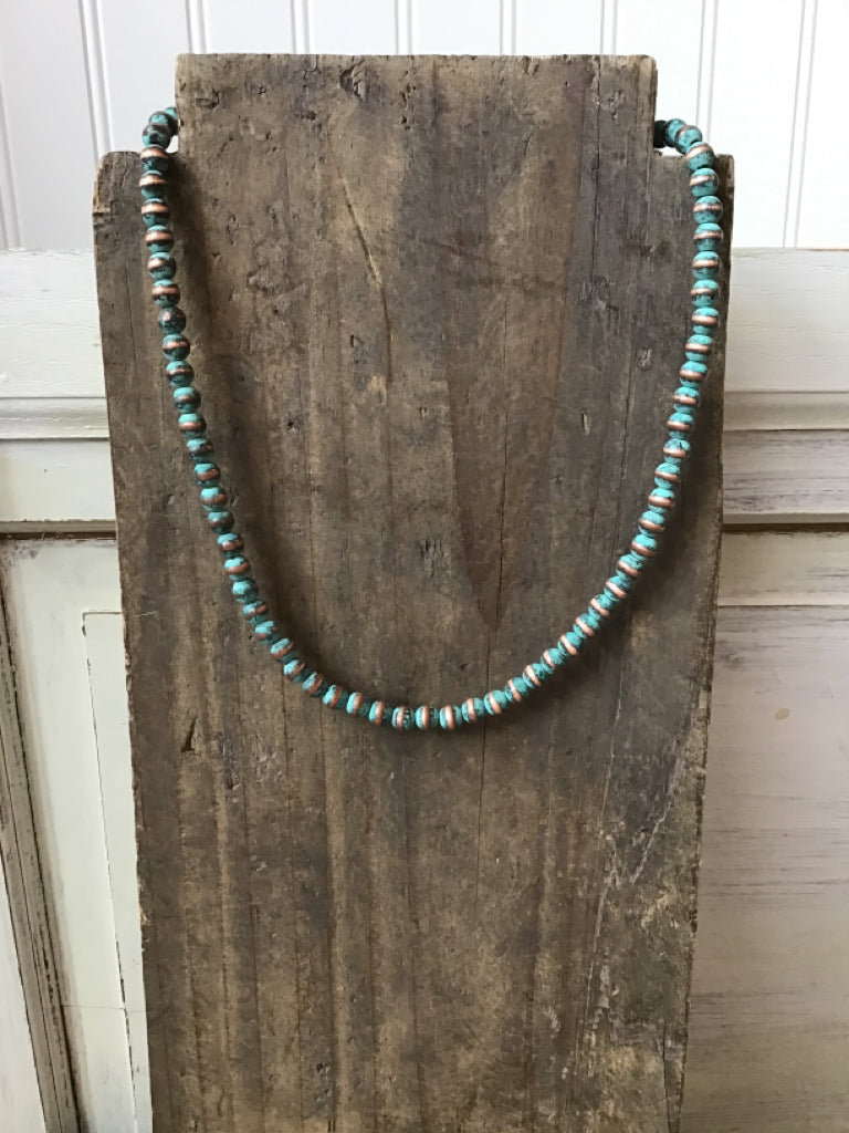 Copper Patina Necklace