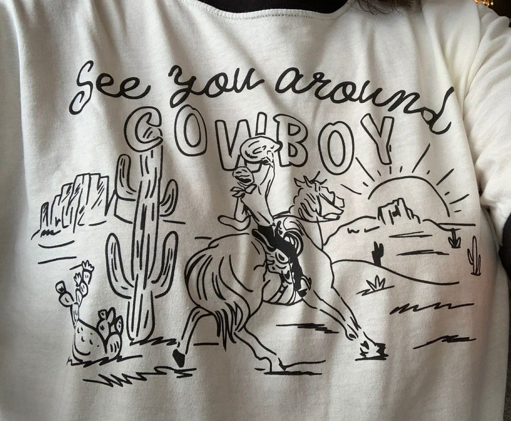 Rodeo Quincy See You Around Cowboy T Shirt - S to 3X