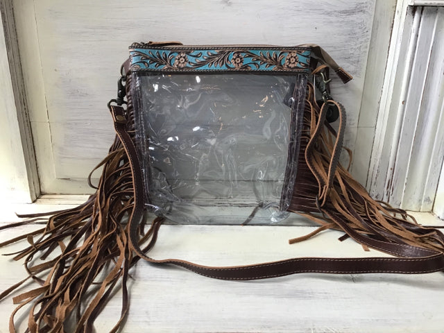 Tooled Top Clear Stadium Crossbody