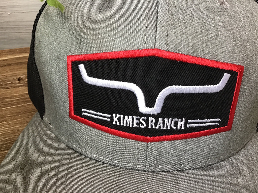 Kimes Ranch Heather Gray Replay  Trucker Hat