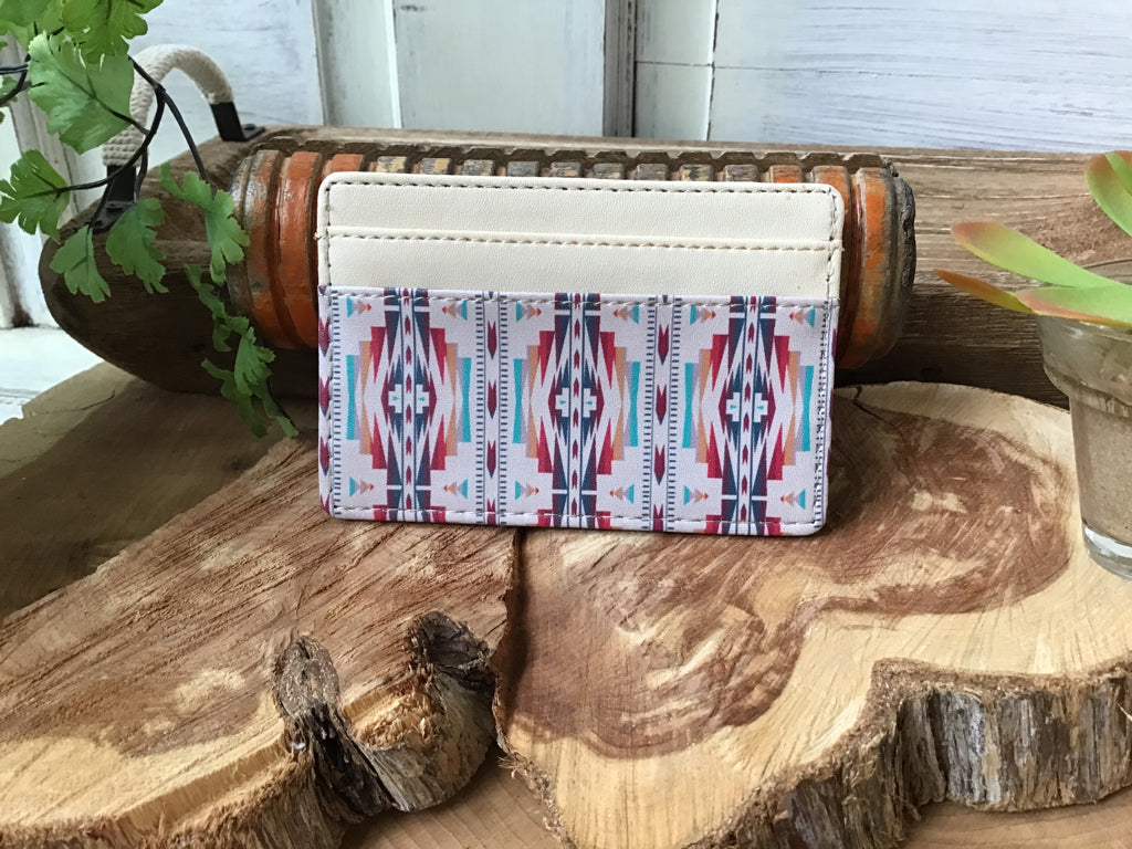 Aztec Card Holder Wallet