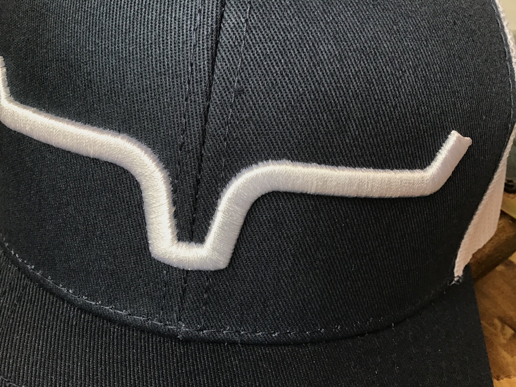 Kimes Ranch Navy & White Weekly Trucker Hat